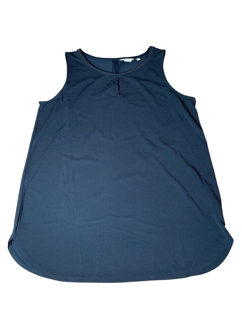 Reitmans The Classic Navy Tank Top with Metallic Trim Women’s Size XL